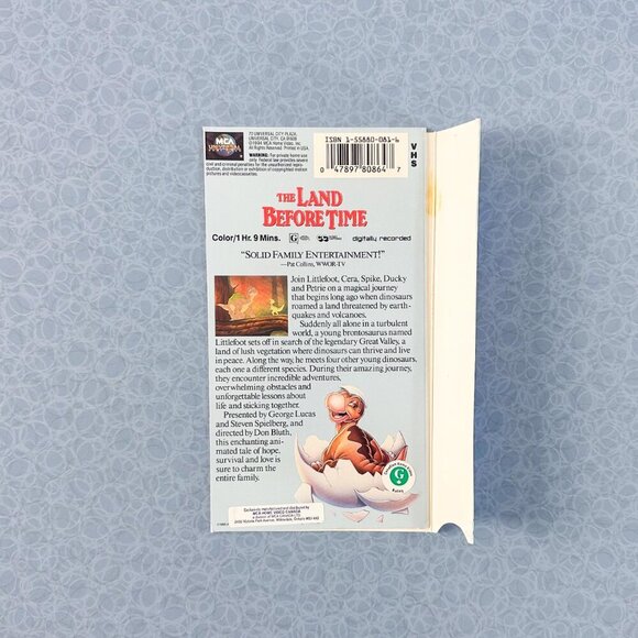 The Land Before Time VHS Lot (1-5) + Original – 90s Dinosaur Movie Collection - Picture 9 of 10